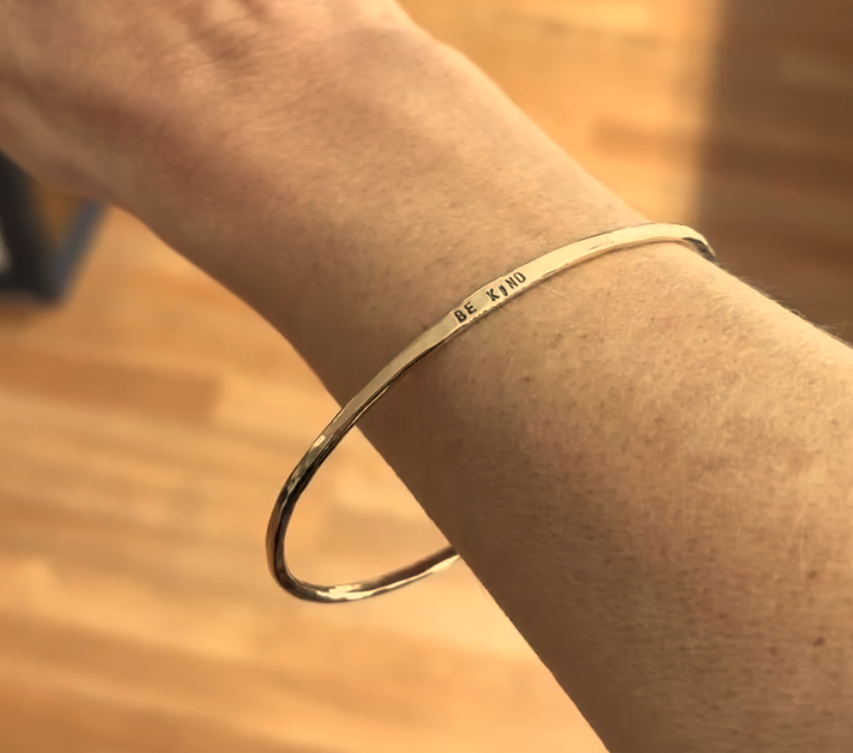 Be Kind Gold Bracelet