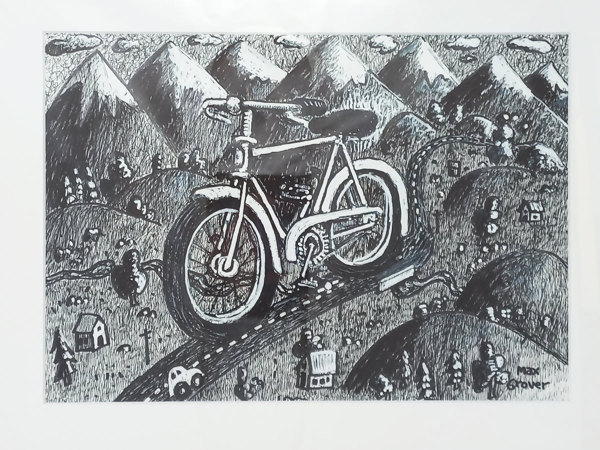 Max Grover Big Bike Ride by Max Grover | BIMA Museum Store