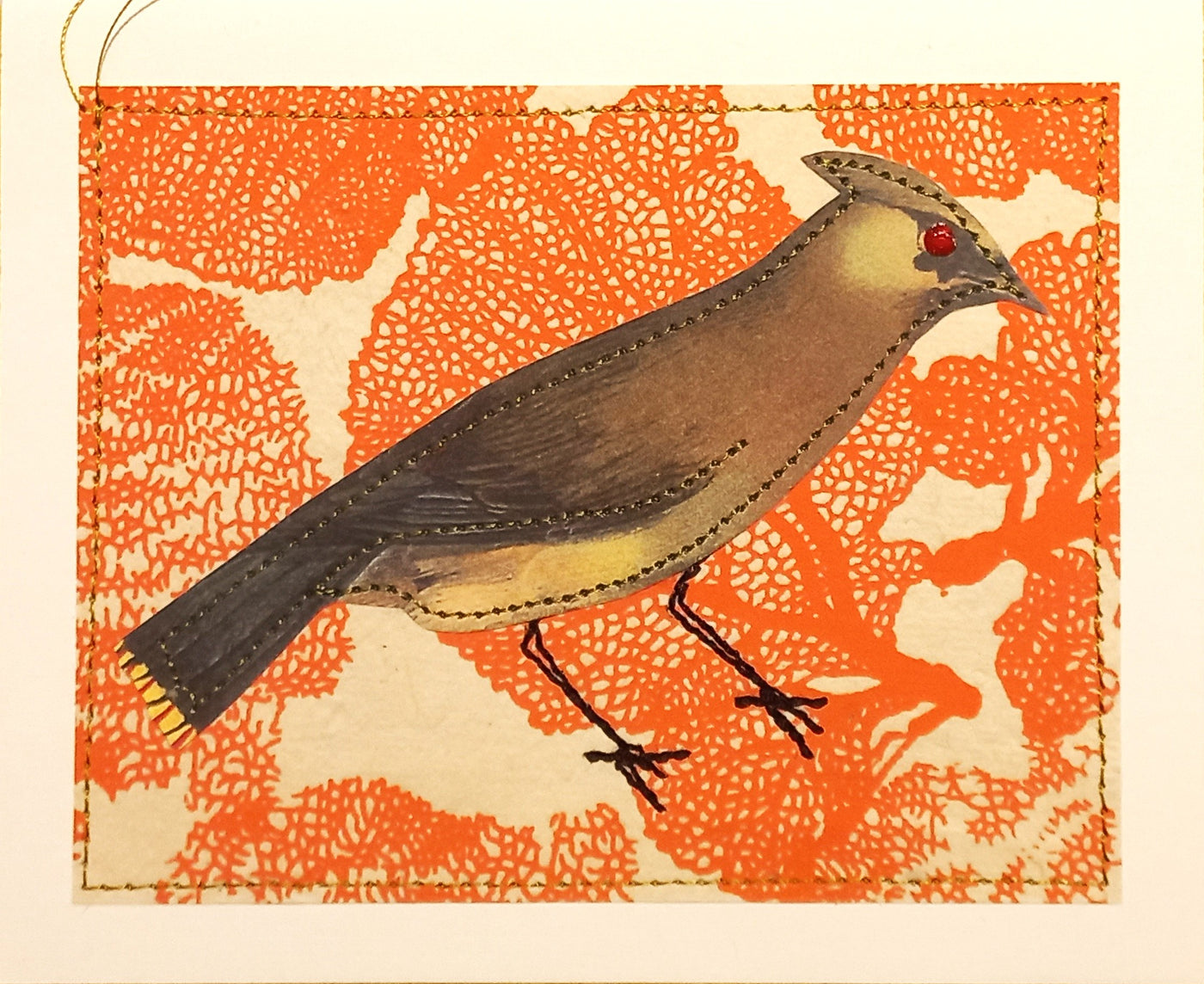 Large Hand Stitched Cards by RedThread Textile