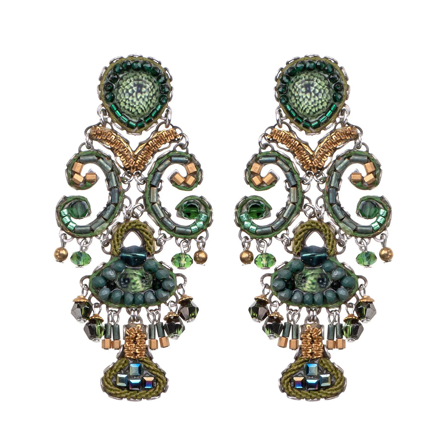 Tully Viridian Mood Earrings by Ayala Bar
