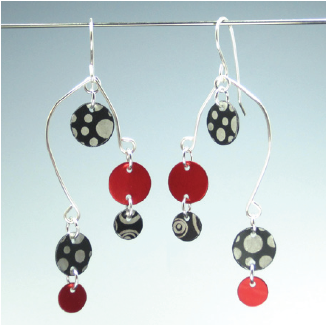 Calista Earrings by Jennifer Lenel