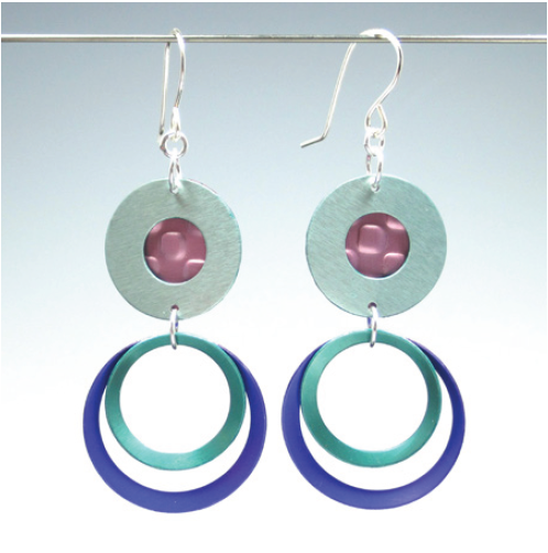 Chantal Earrings by Jennifer Lenel