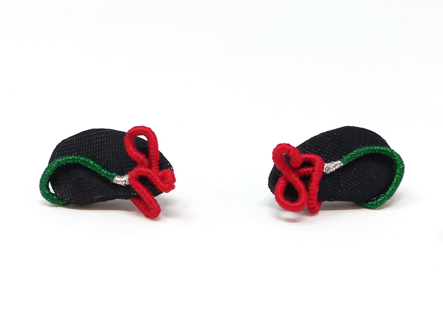 Christmas Post Earrings by Bella Kim