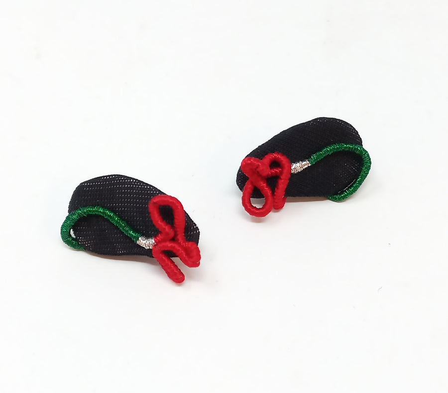 Christmas Post Earrings by Bella Kim