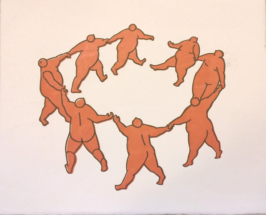 Circle Dance Print by Tomoko Suzuki