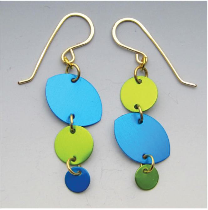 Corina Earrings by Jennifer Lenel