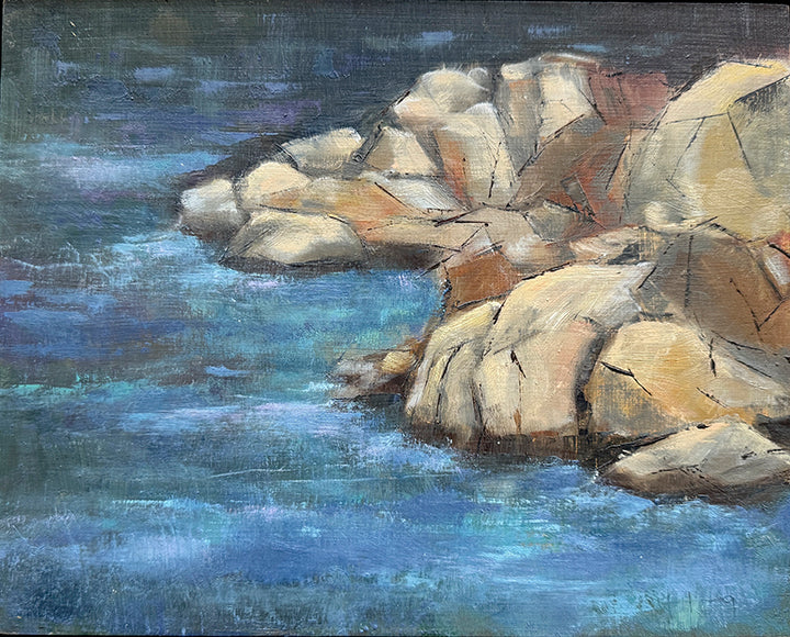 Davis Cove Rocks by Wendy Armstrong
