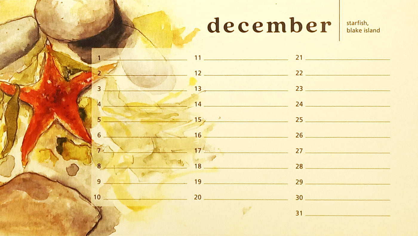 Salish Scenes Perpetual Calendar