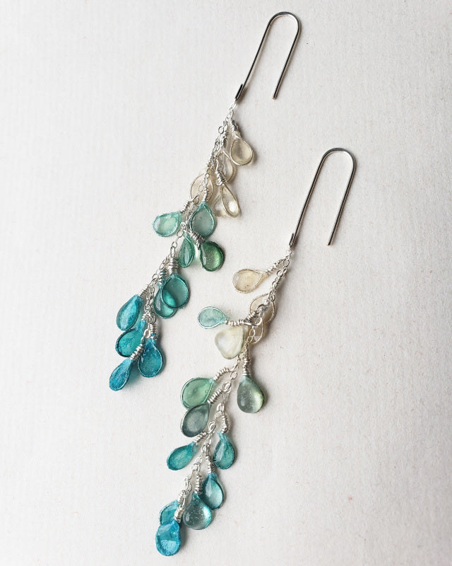 Dewdrop Earrings Glacier Ombre
