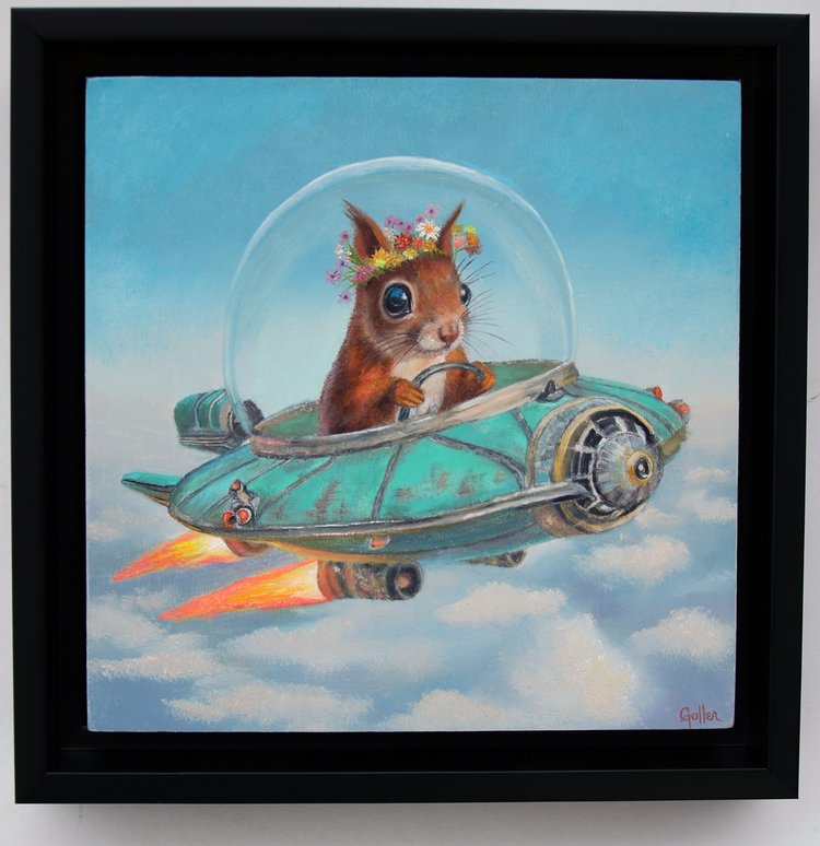 Drifter Print by Carrie Goller 8" x 10"