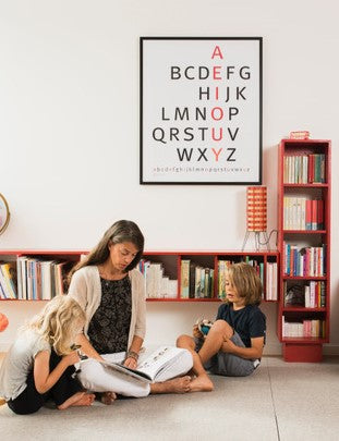 ABCs Print by Mary Jo Davis