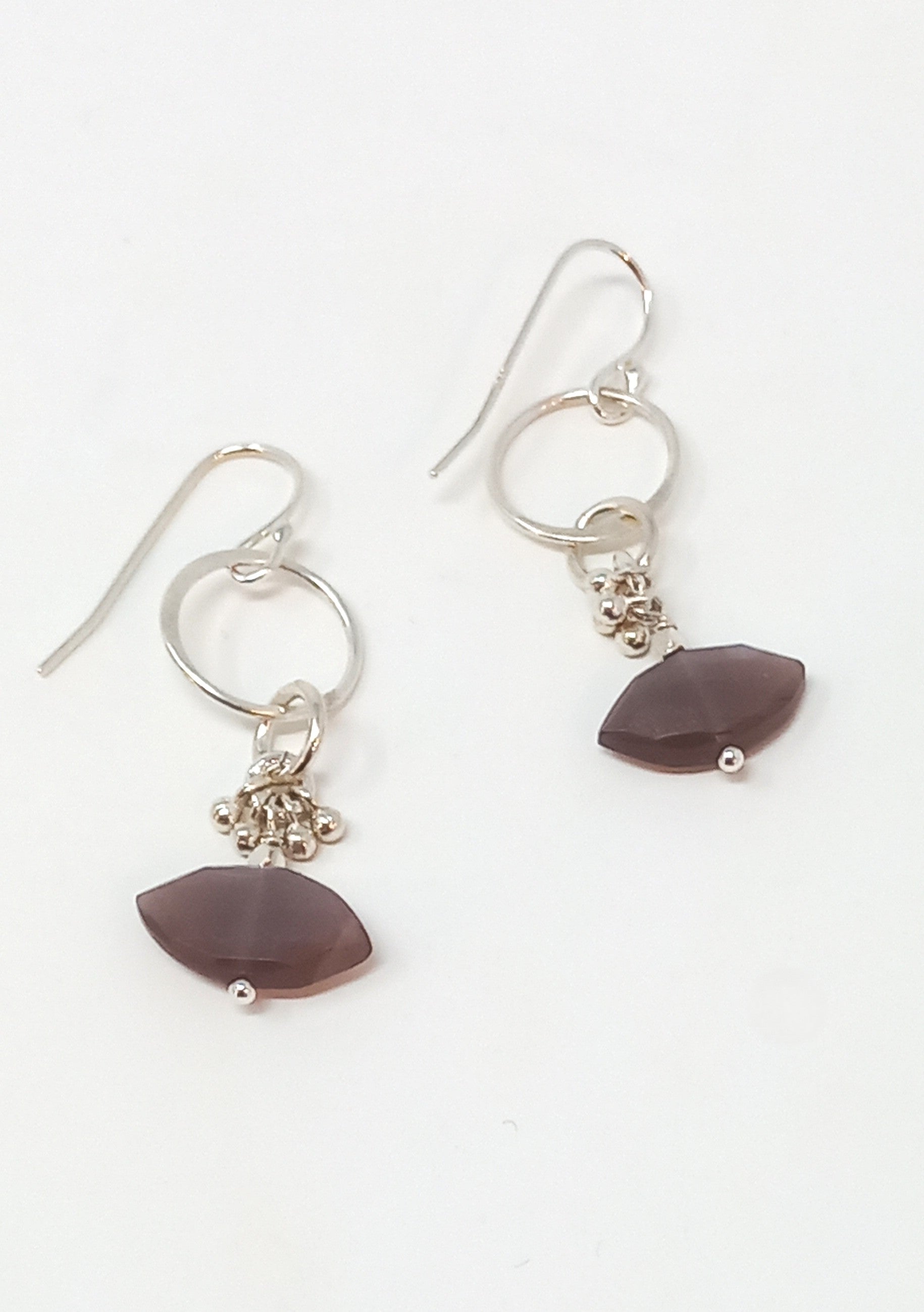 E118 Moonstone Earrings