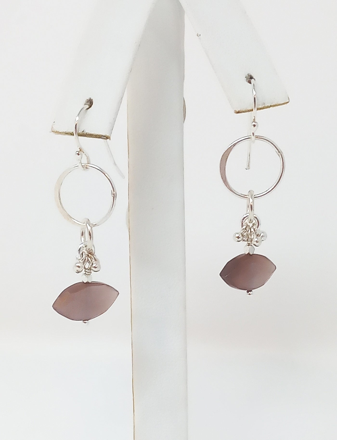 E118 Moonstone Earrings