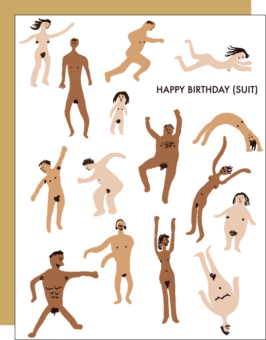 Birthday Suit Card