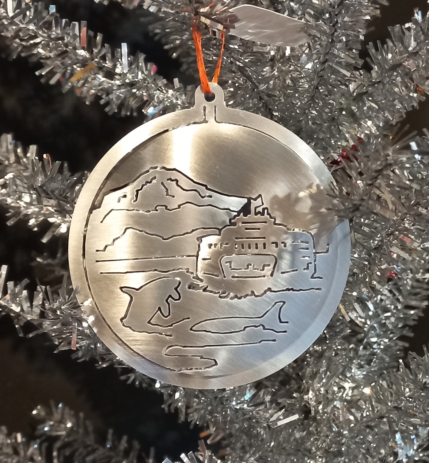 PNW Metal Ornaments