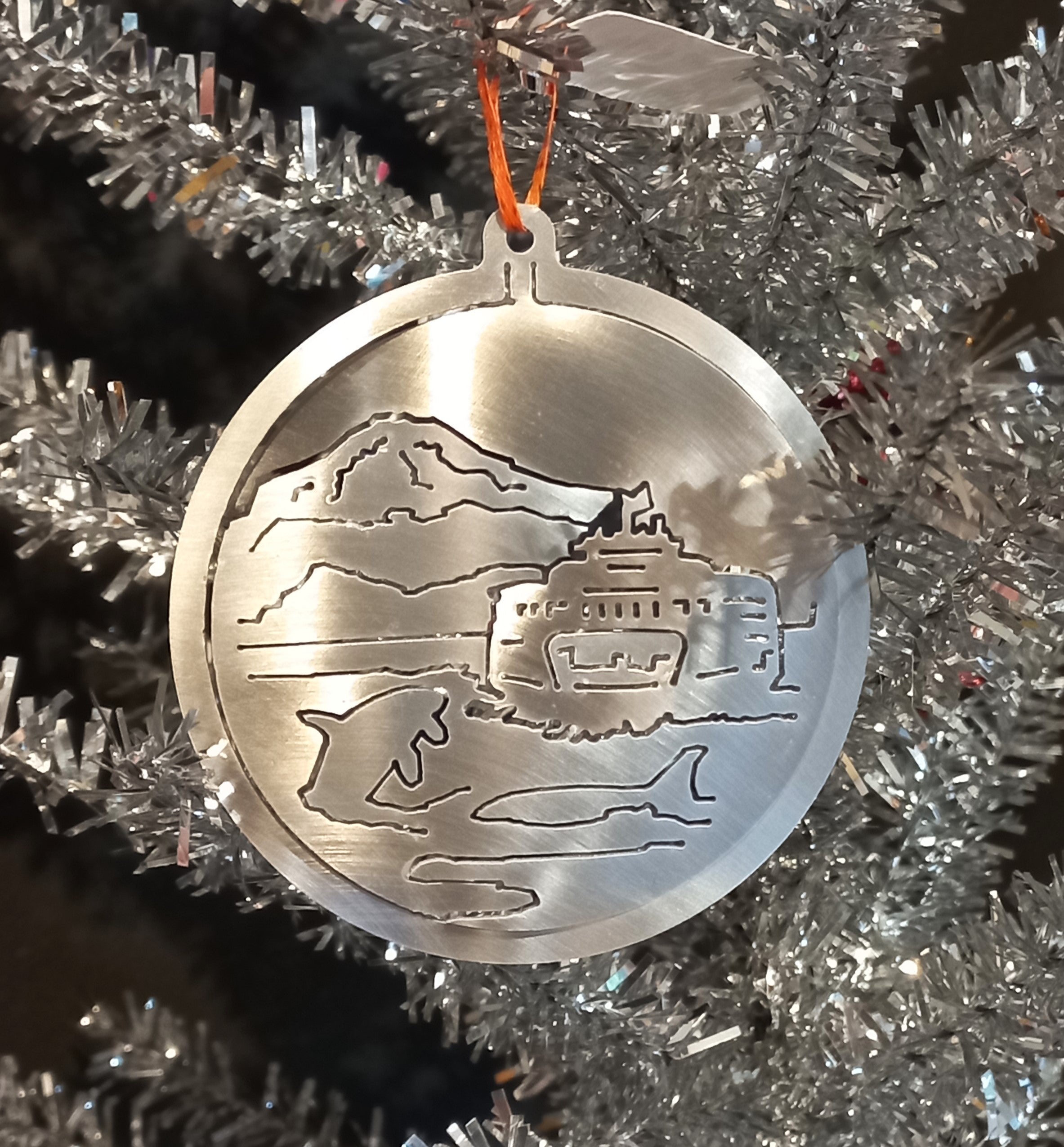 PNW Metal Ornaments