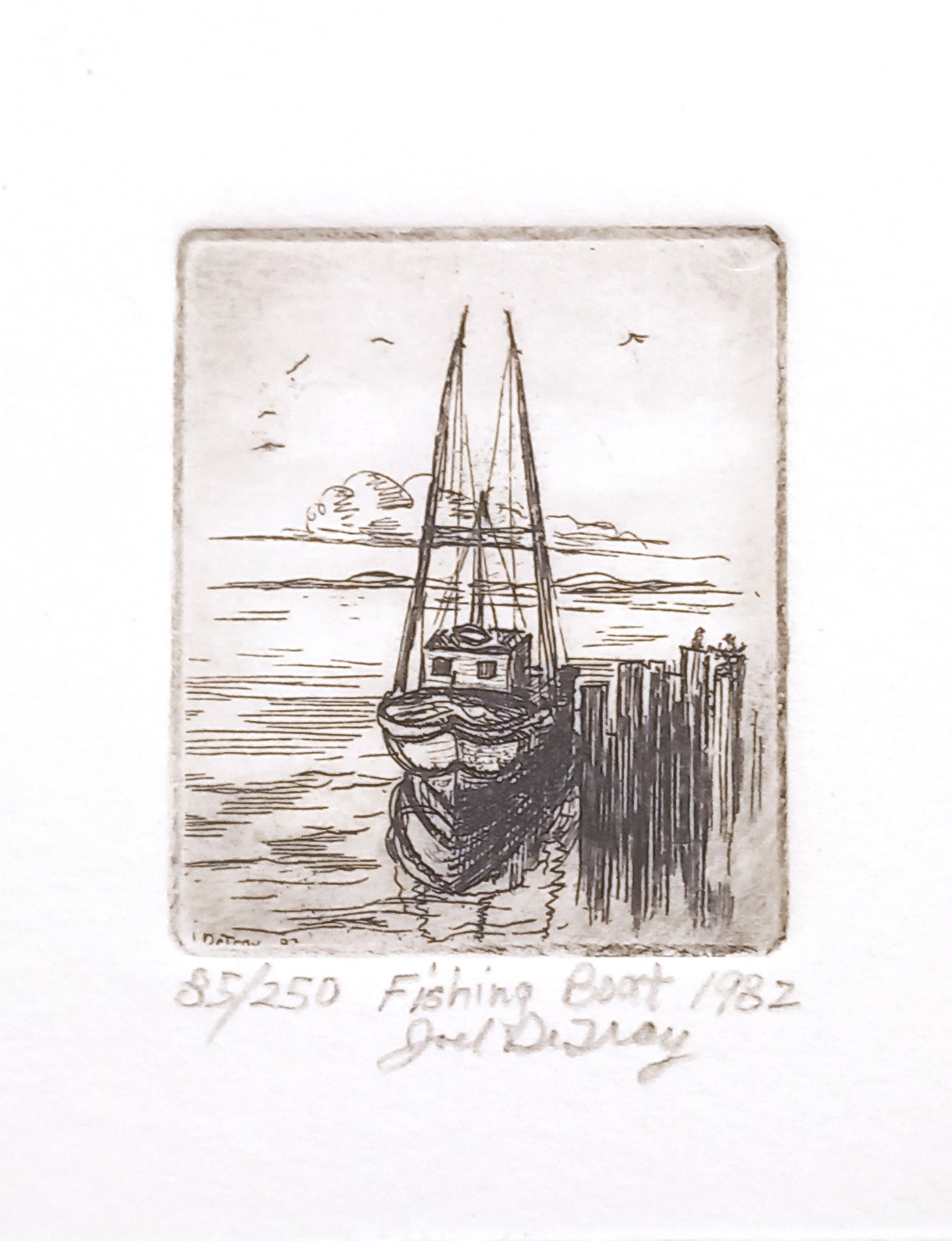 Mini Etchings by Joel DeTray