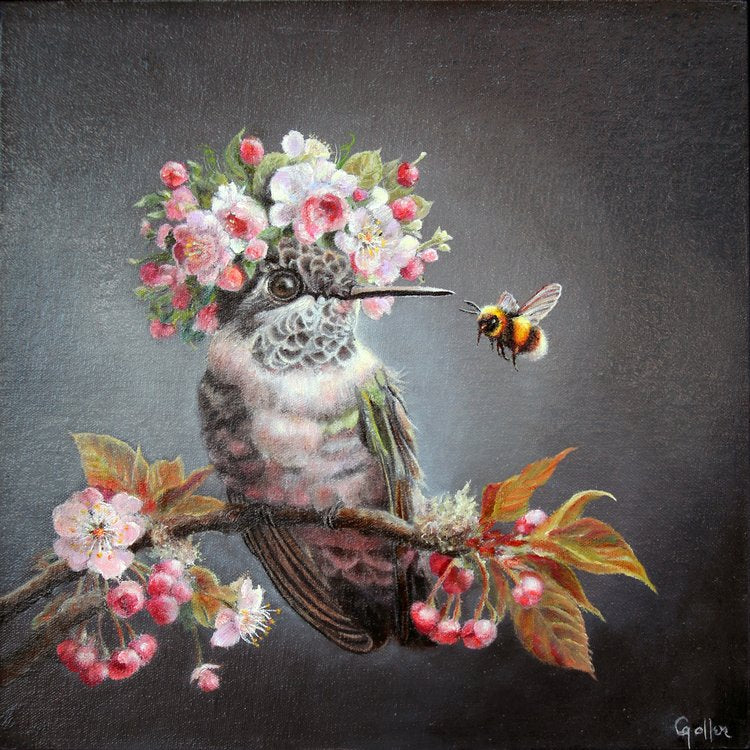 Flora Mini Print by Carrie Goller