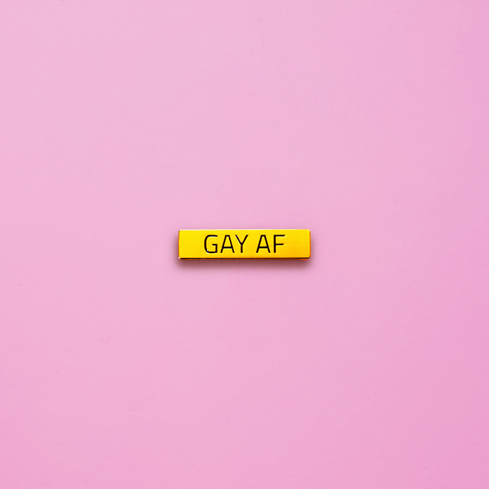 Gay AF Pin