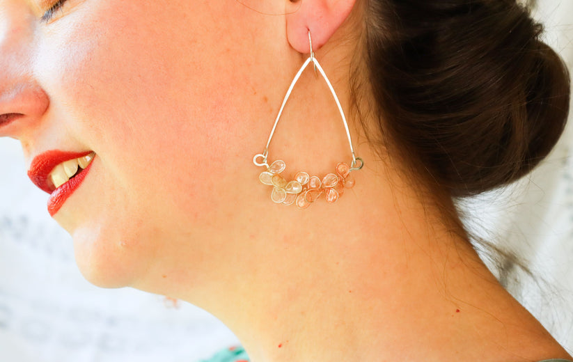 Garden Trellis Earrings by Verso