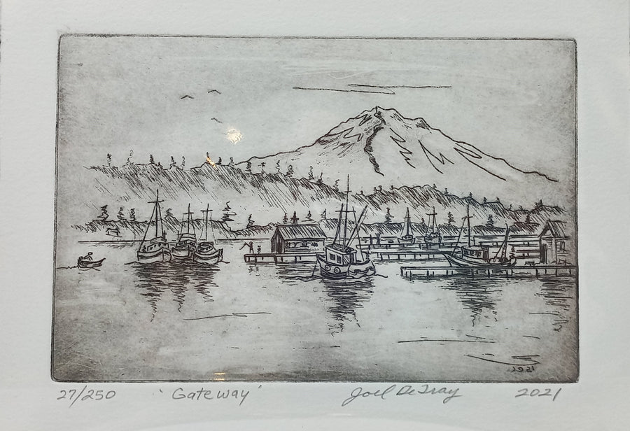 Small Etchings by Joel DeTray