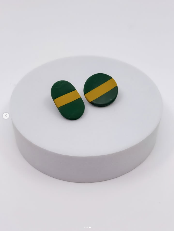 Green Bridge Earrings