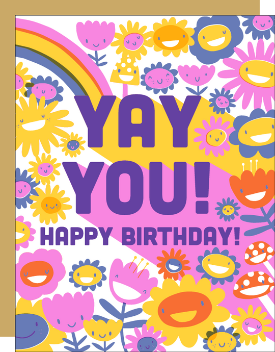 Yay You Birthday Card by Hello! Lucky