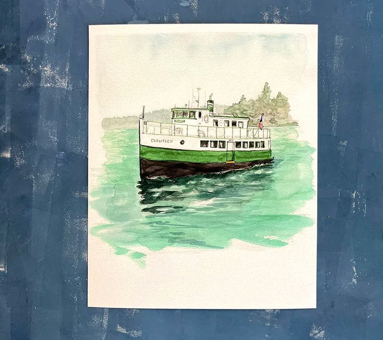 Carlisle II Print by Mary Jo Davis