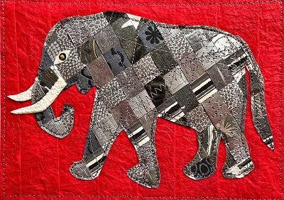 Large Hand Stitched Cards by RedThread Textile