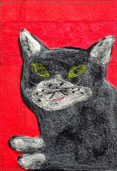 Large Hand Stitched Cards by RedThread Textile