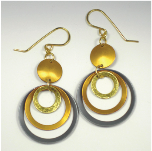 Inez Earrings by Jennifer Lenel