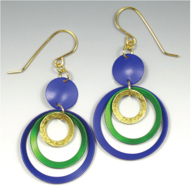 Inez Earrings by Jennifer Lenel