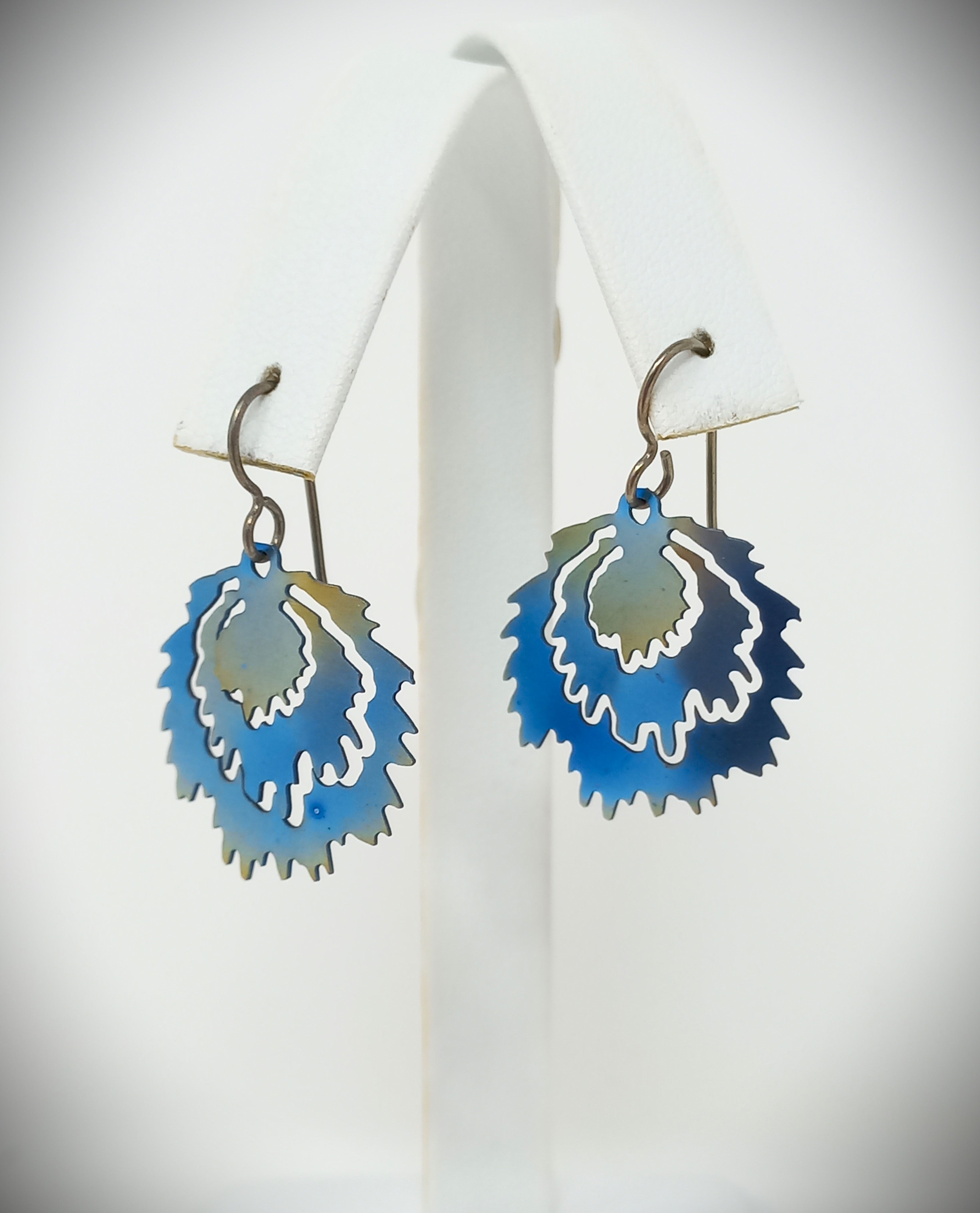 Titanium Earrings (Large) by Dieter Moenig