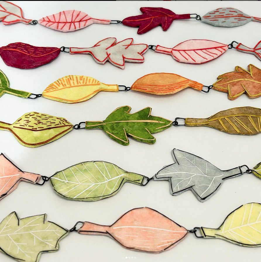 Leaf Necklace - Autumn