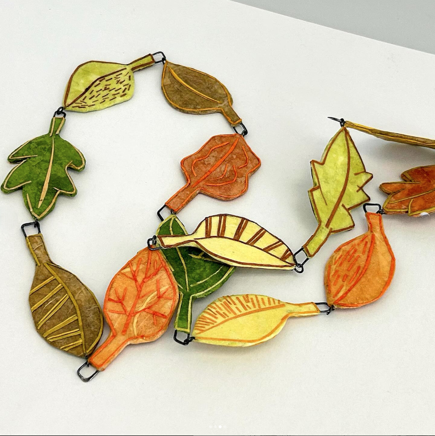 Leaf Necklace - Autumn