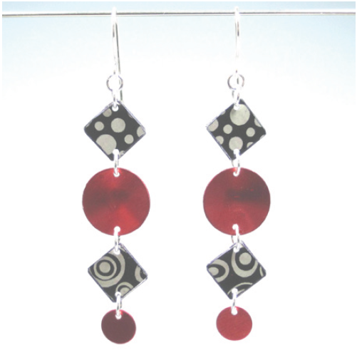 Leah Earrings by Jennifer Lenel