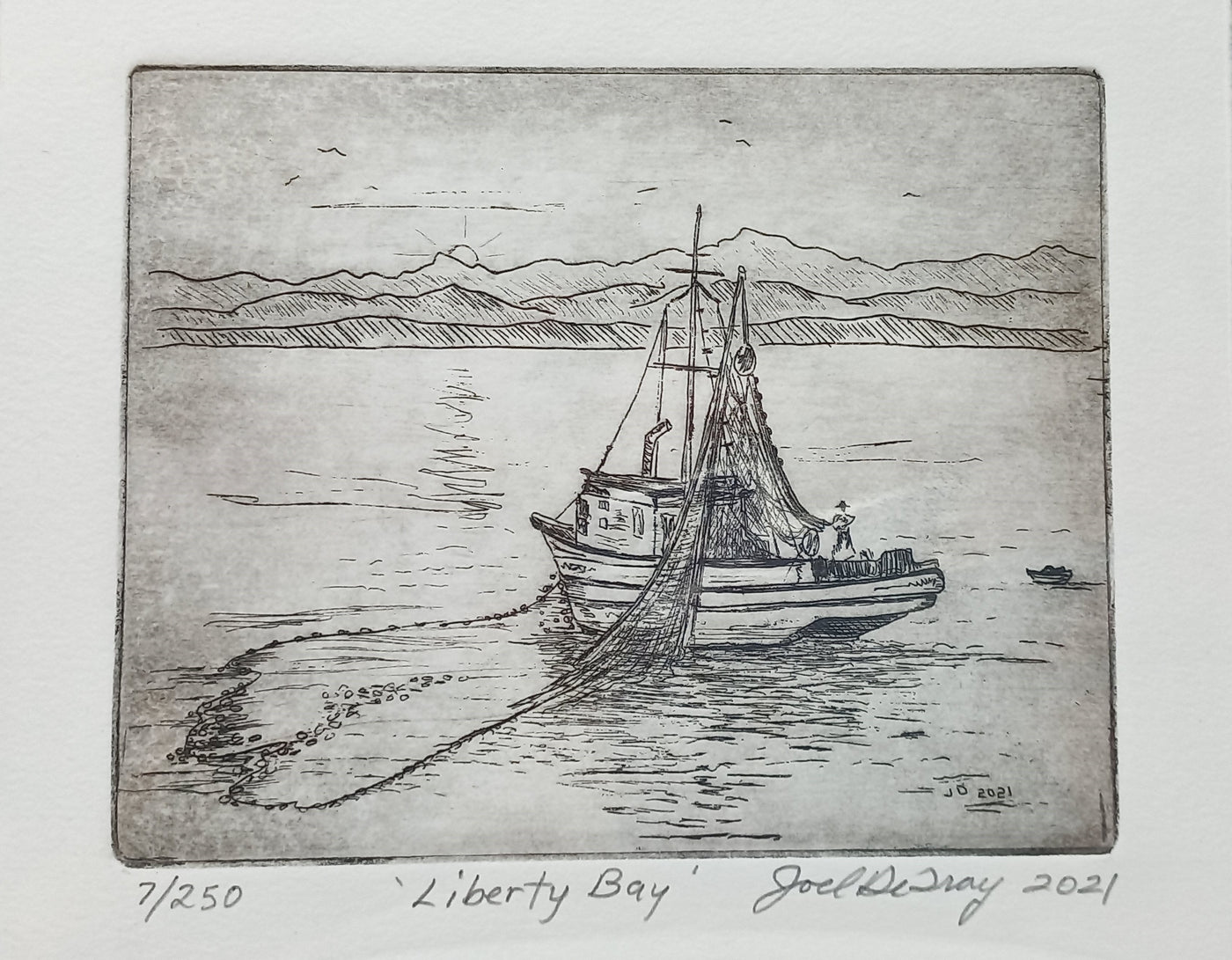 Small Etchings by Joel DeTray
