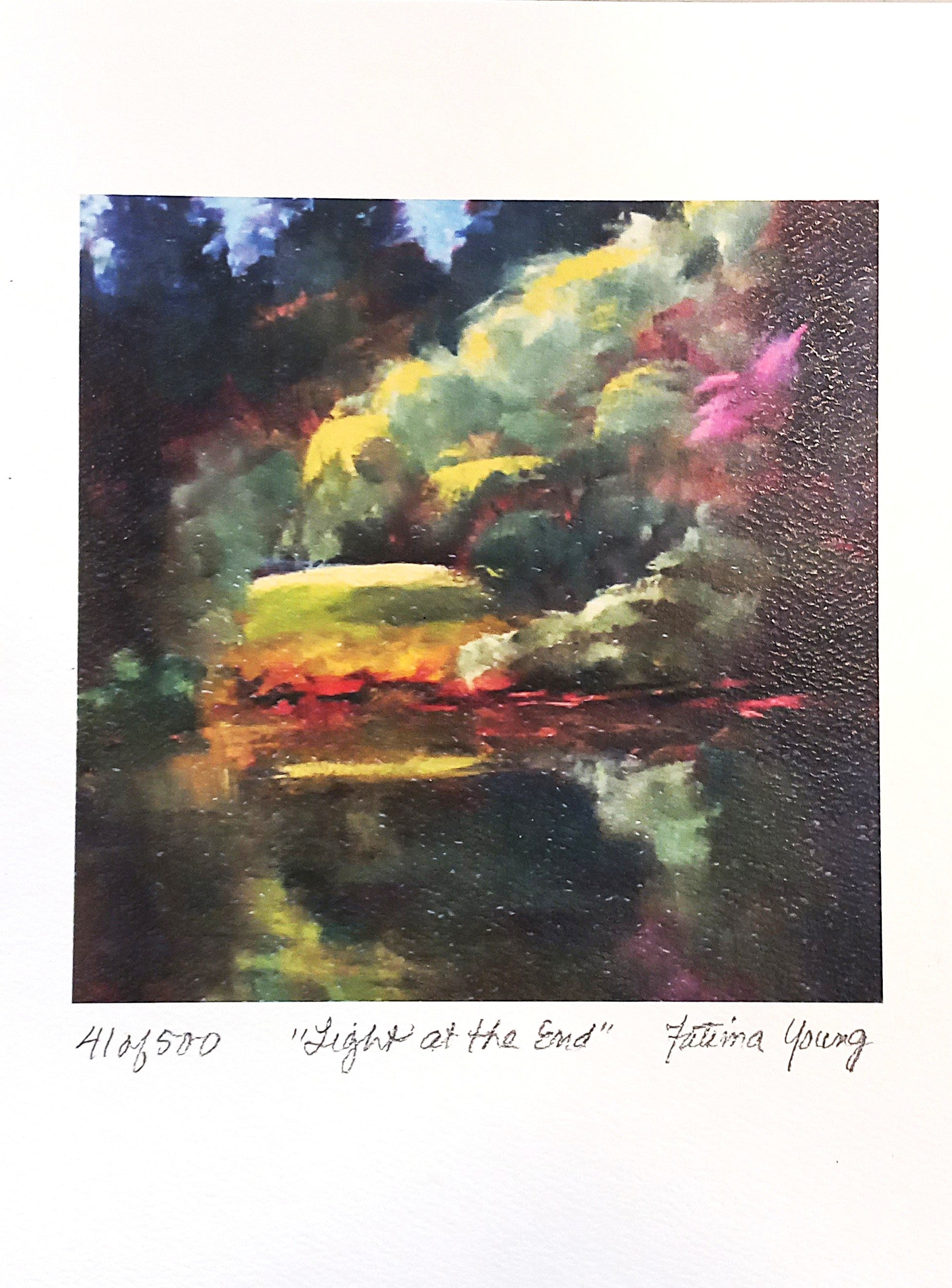 Light at the End 9x6 Print by Fatima Young