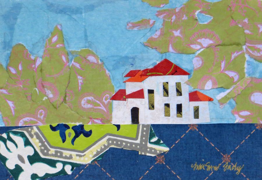 Lighthouse Keepers House by Lisa Snow Lady