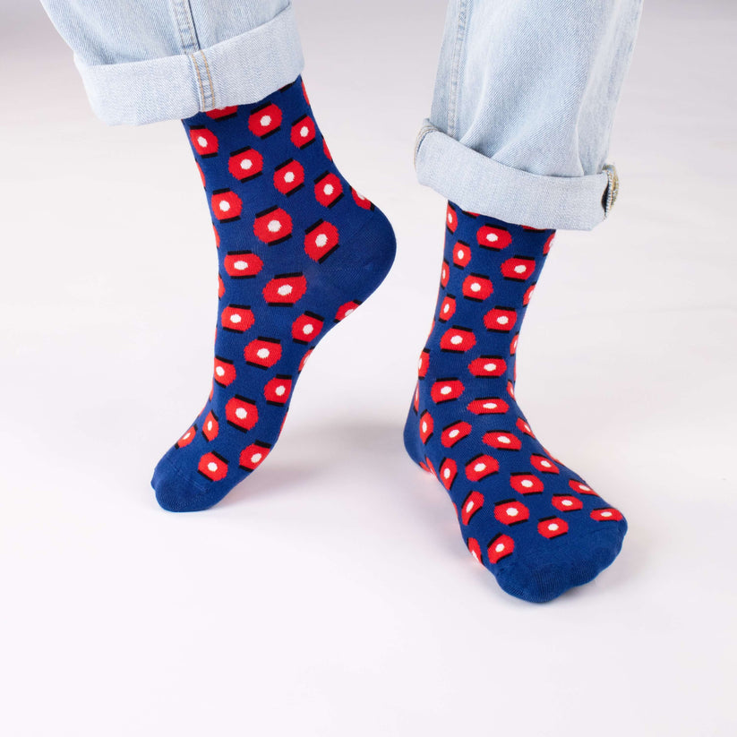Lanterns Art Socks