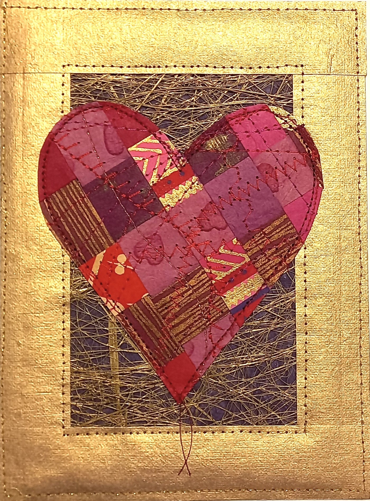 Large Hand Stitched Cards by RedThread Textile