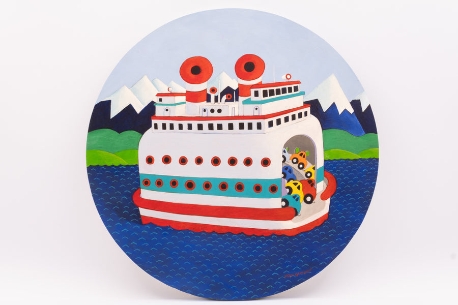 BIMA Ferry Boat Onesie by Max Grover