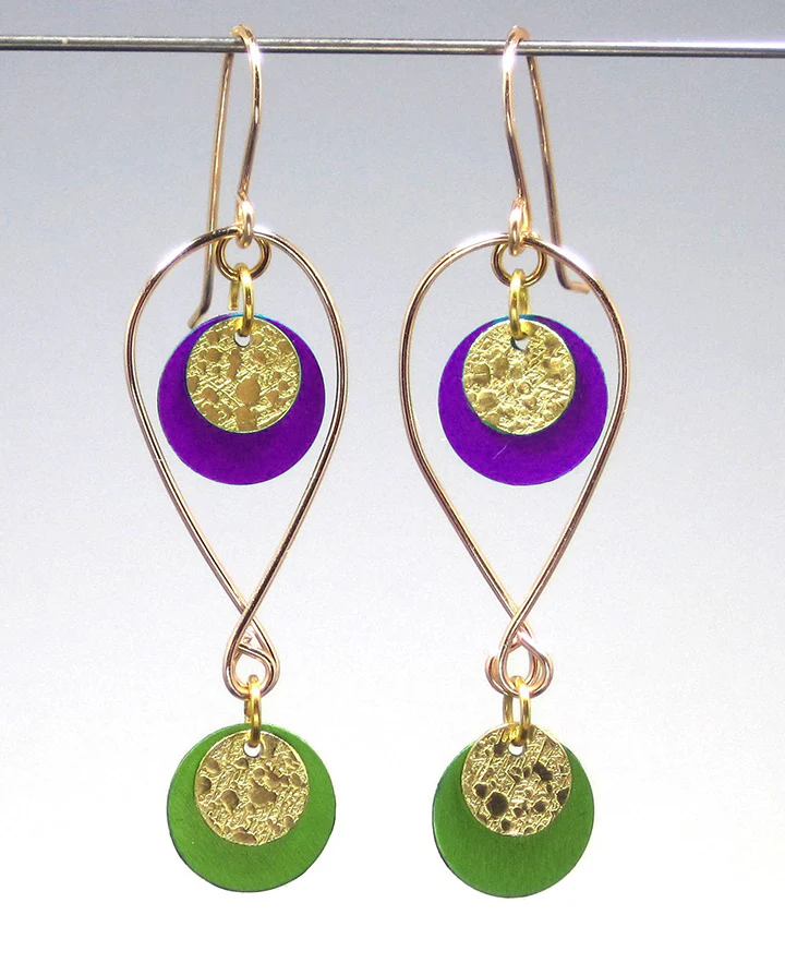 Miranda Earrings by Jennifer Lenel