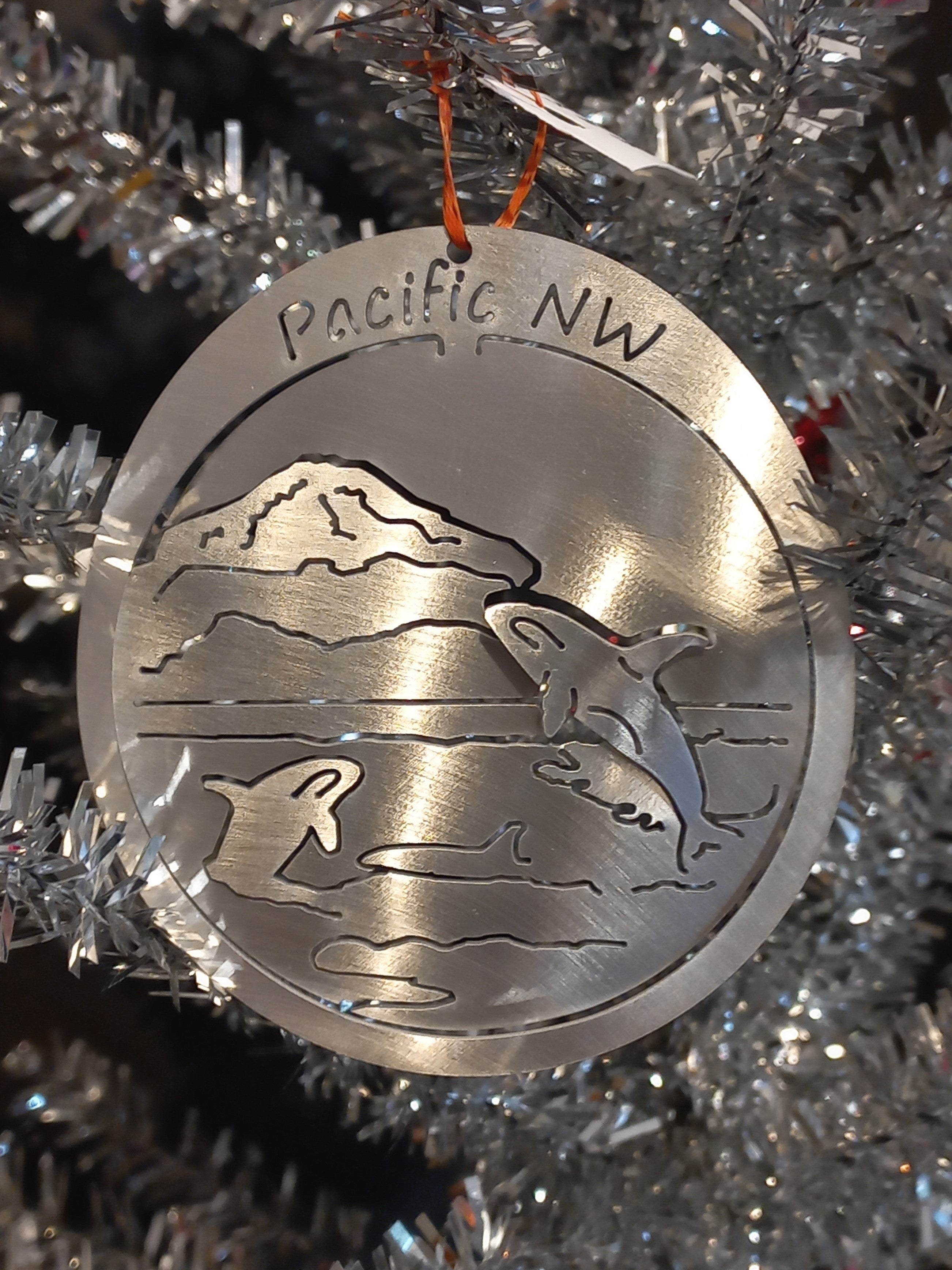PNW Metal Ornaments