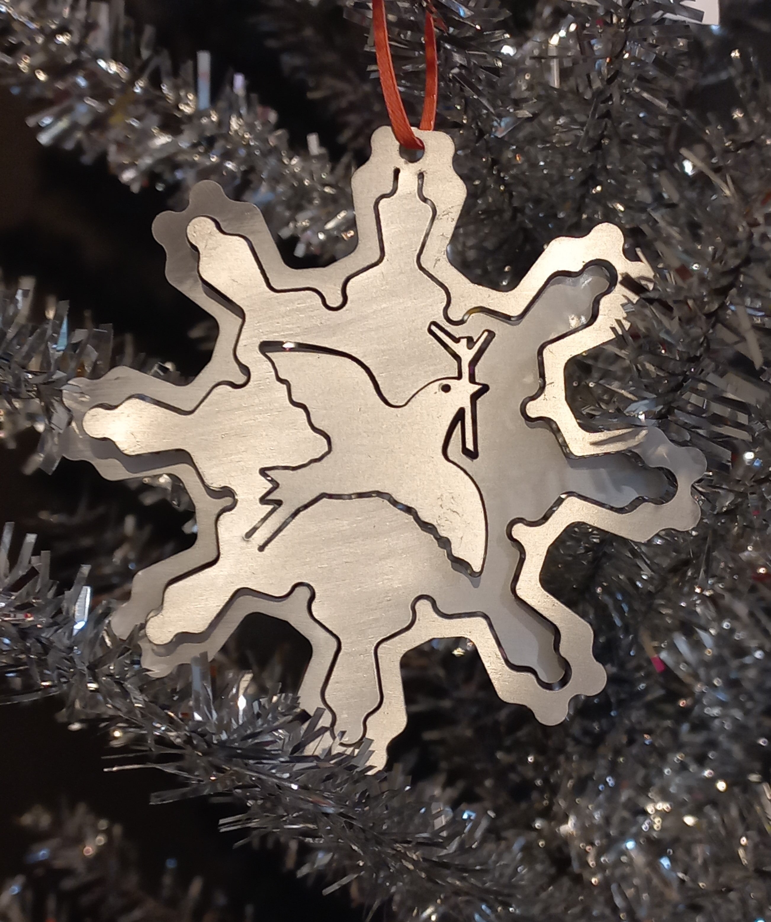 PNW Metal Ornaments