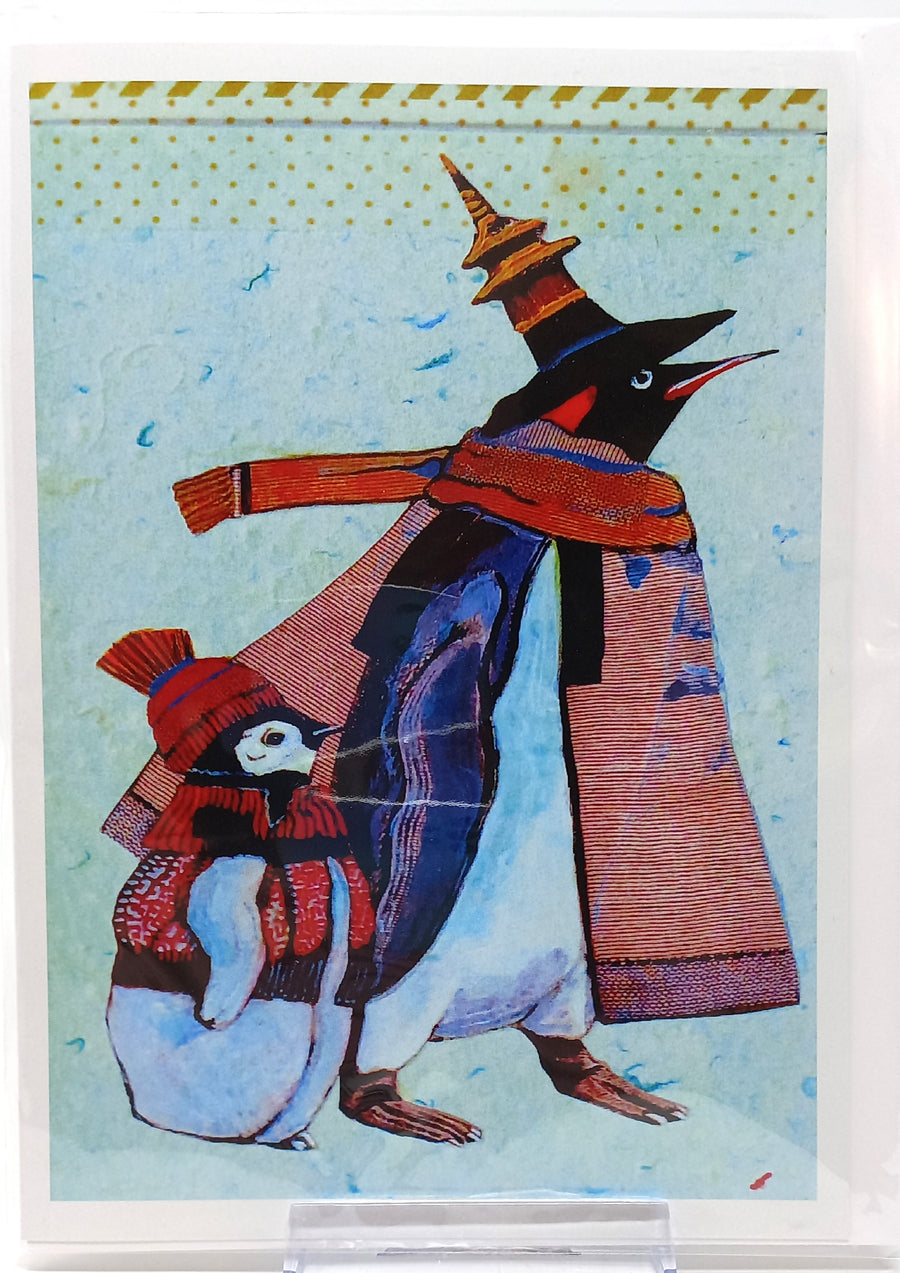 Penguin Couture art card
