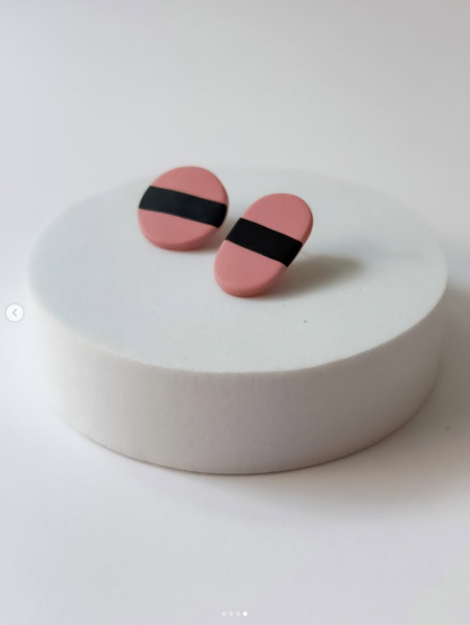 Pink Bridge Earrings