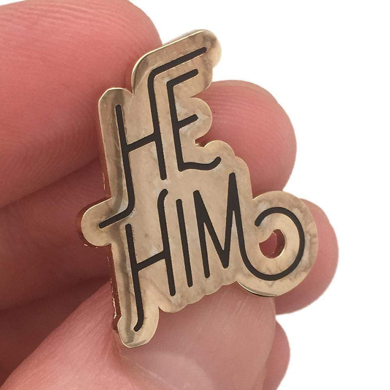 Pronoun Pin - He/Him