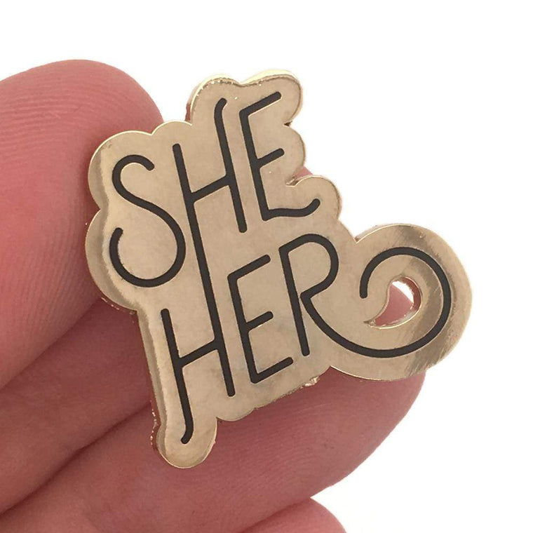 Pronoun Pin - She/Her