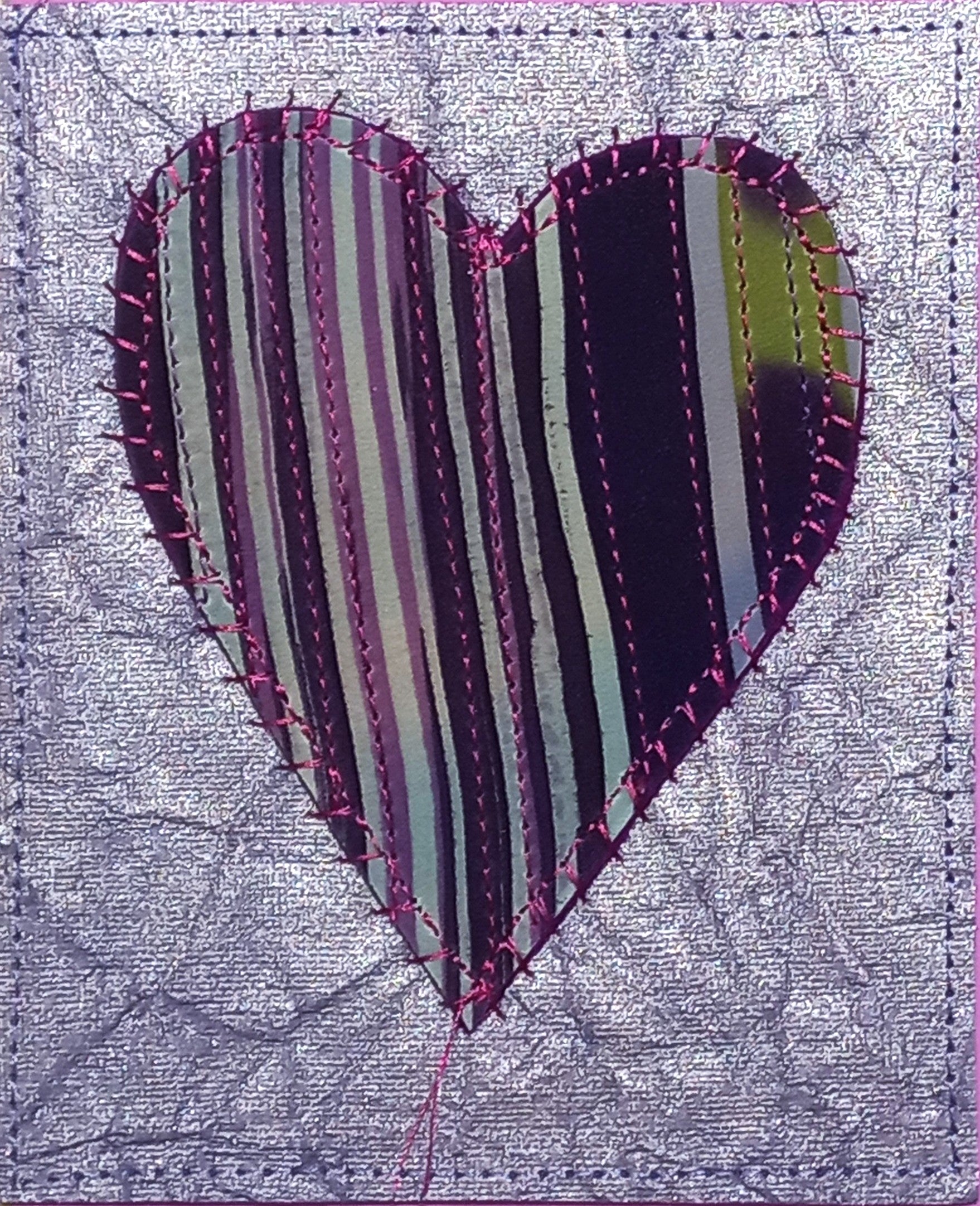 Small Hand Stitched Cards by RedThread Textile